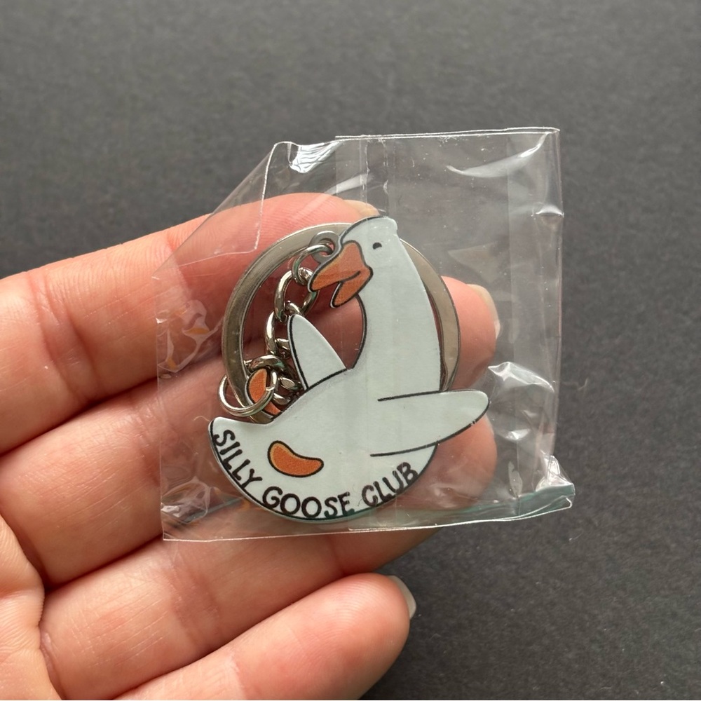 Silly Goose Club Keychain | Novelty Gifts - Picture 8 of 10